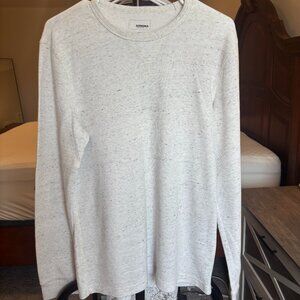 Sonoma Men’s M Gray Heather Long Sleeve Tee Like New
